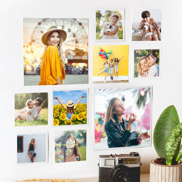 Stampa Foto Quadrate 10x10, 12x12 e 20x20 con o senza bordo